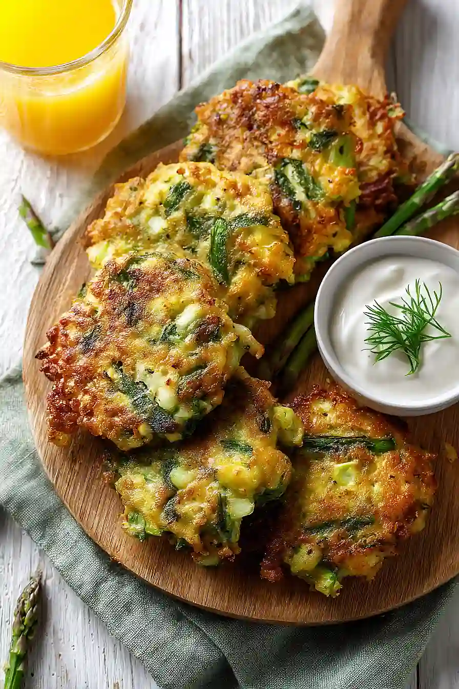 asparagus fritters