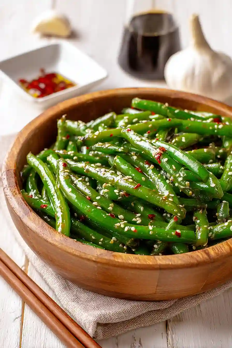 asian green bean salad