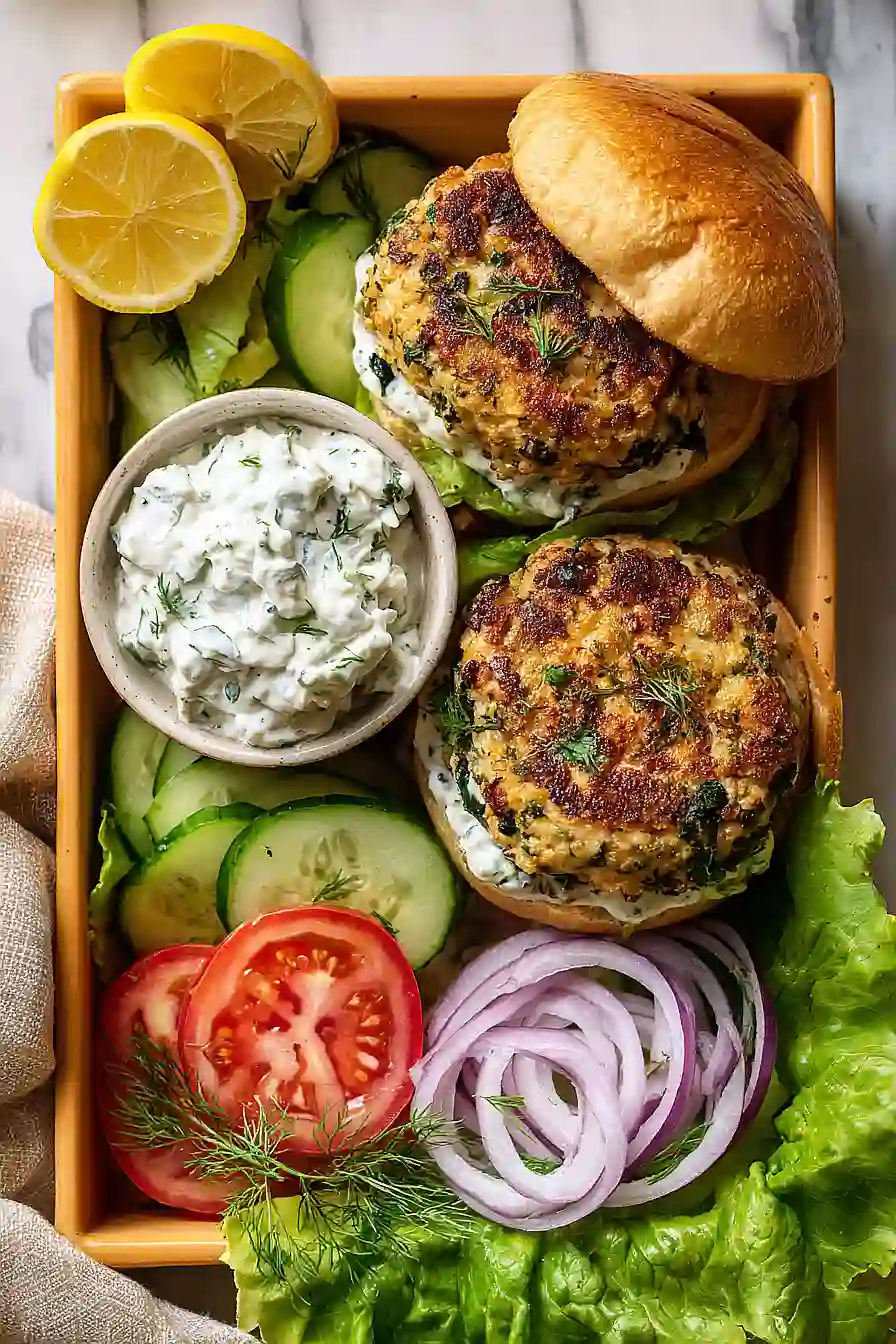 greek chicken burgers