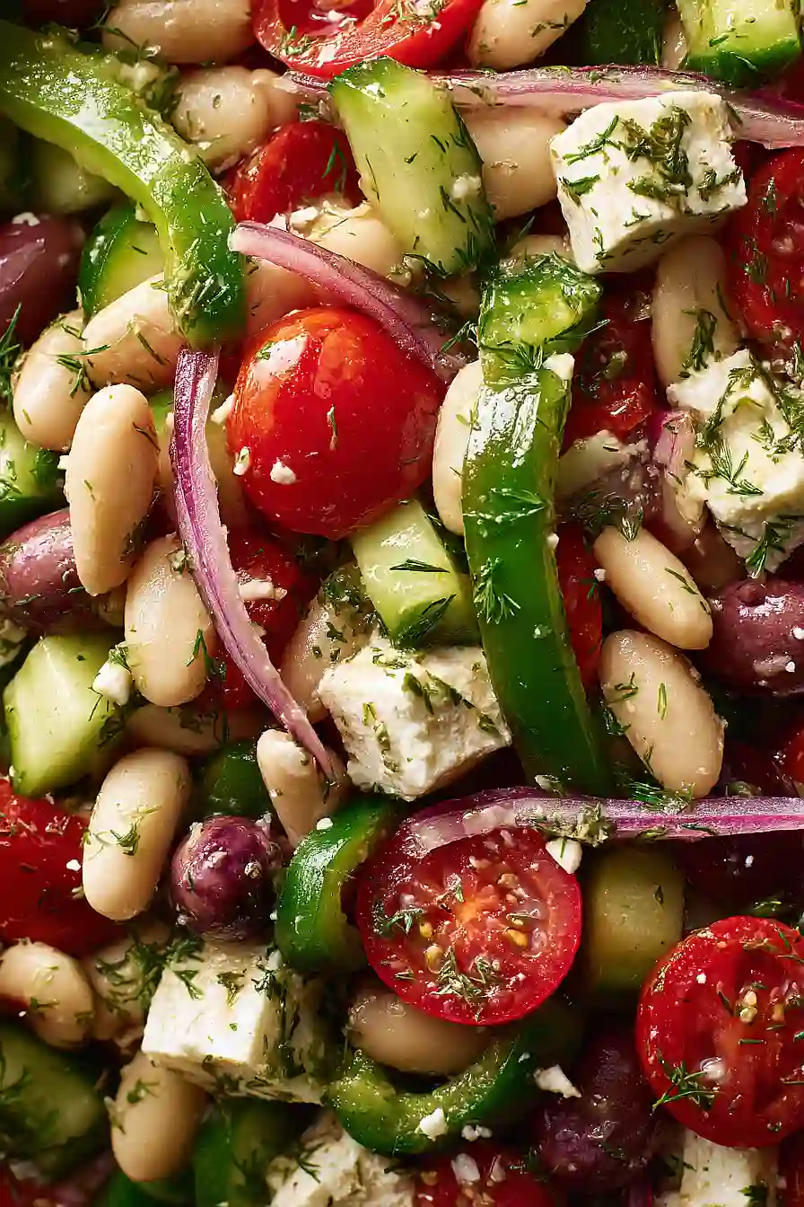 greek bean salad