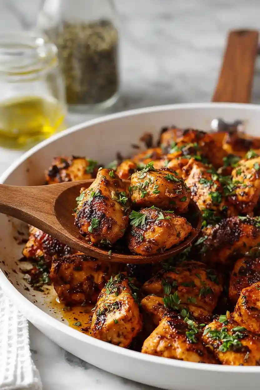 greek chicken bites