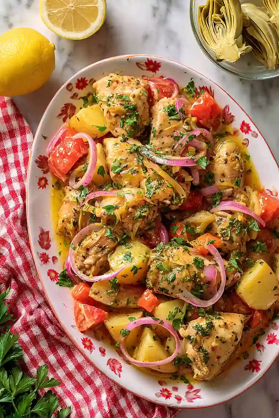 instant pot greek chicken