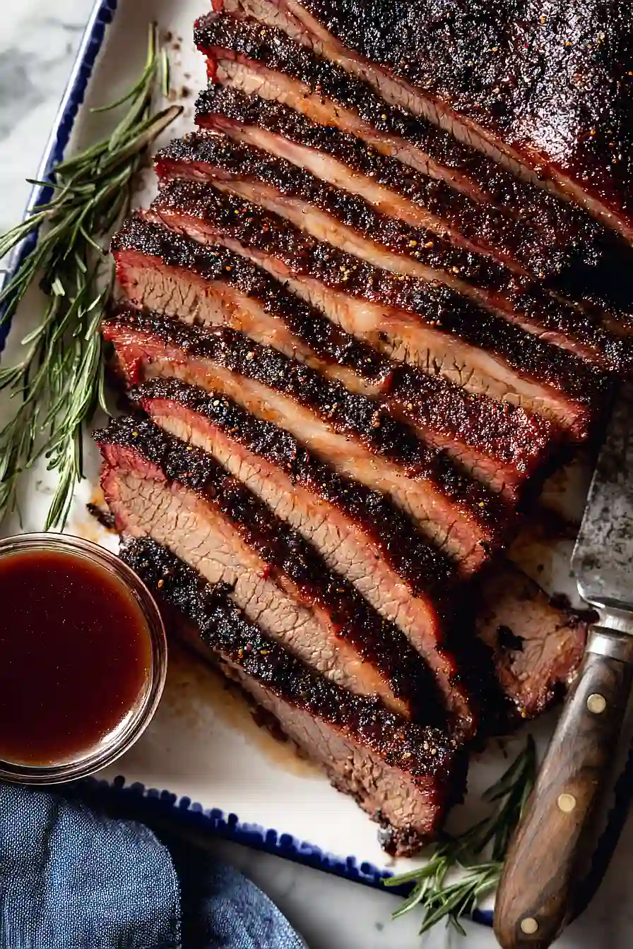 texas style smoked beef brisket