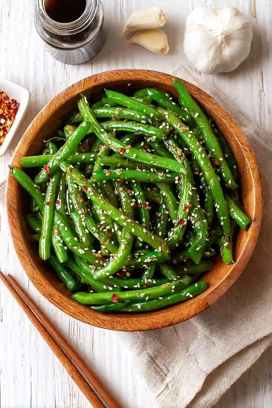 asian green bean salad