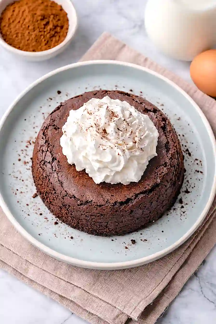 air fryer brownies for two