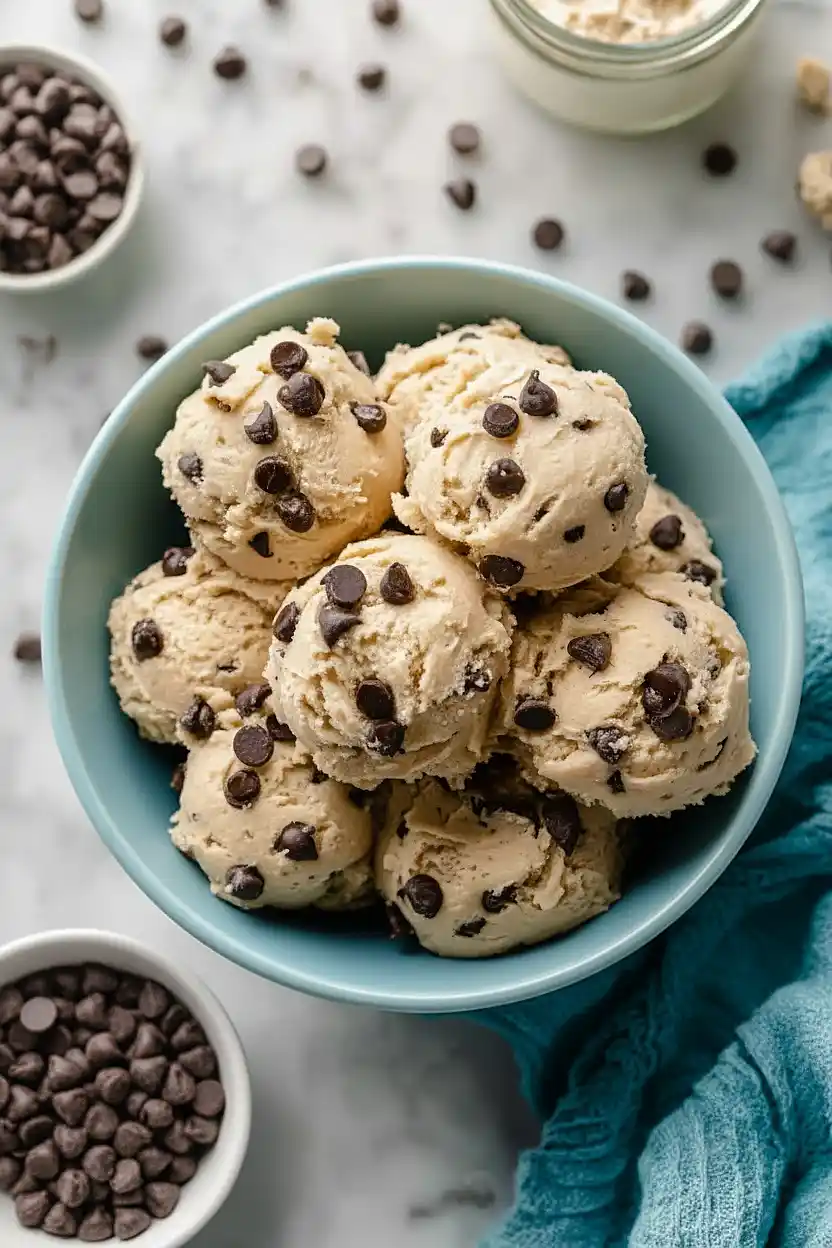 oat flour greek yogurt cookie dough