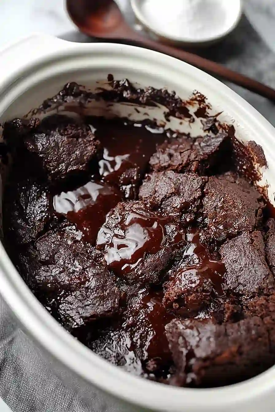 crockpot hot fudge brownies