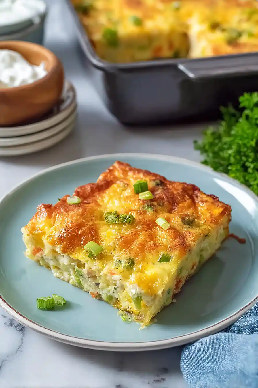greek yogurt egg bake