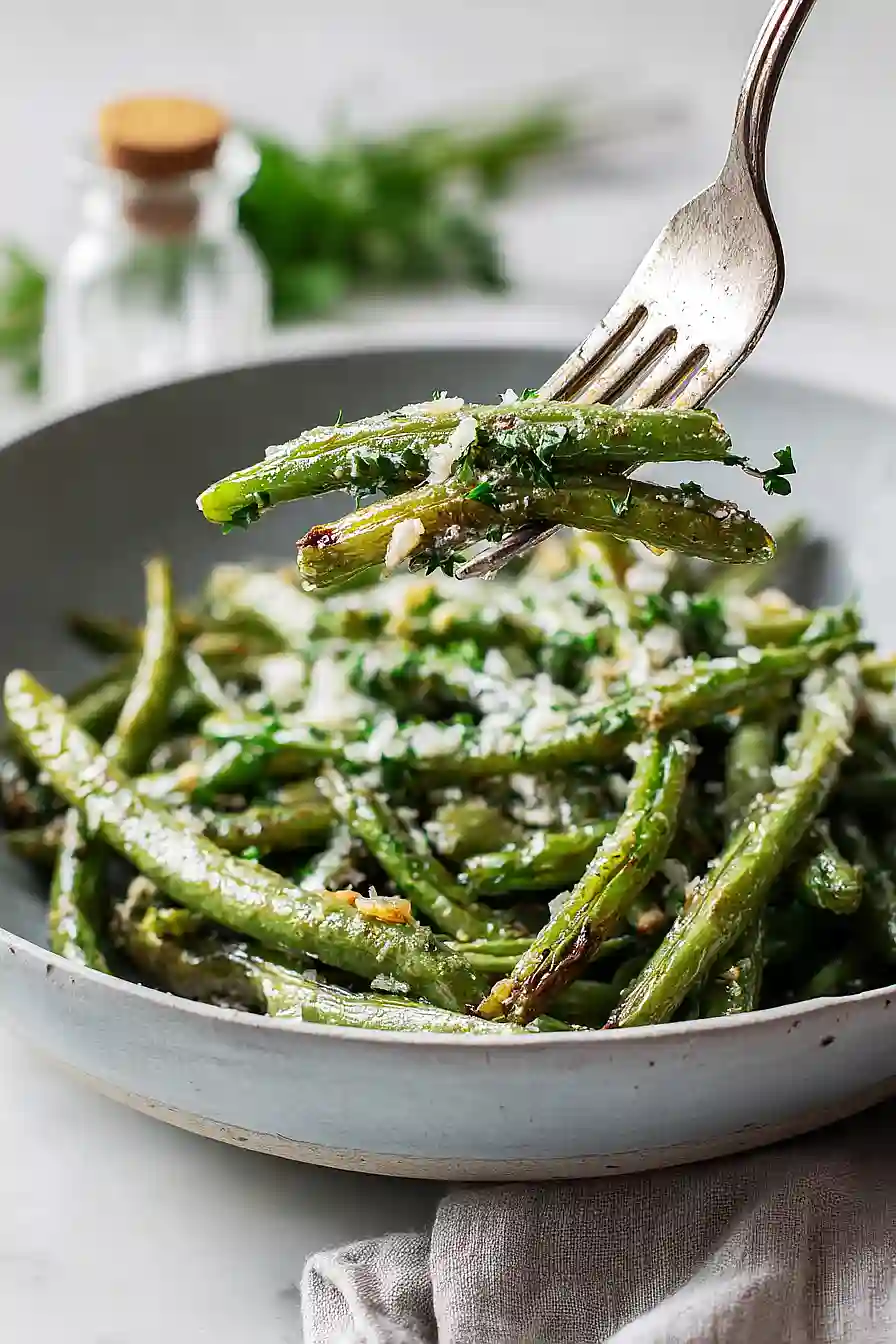 oven roasted green beans