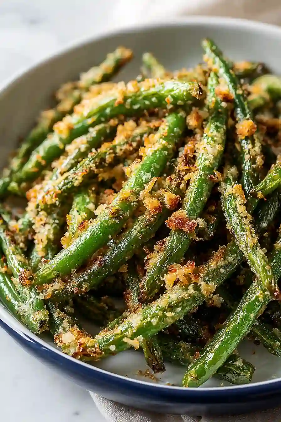 parmesan roasted green beans
