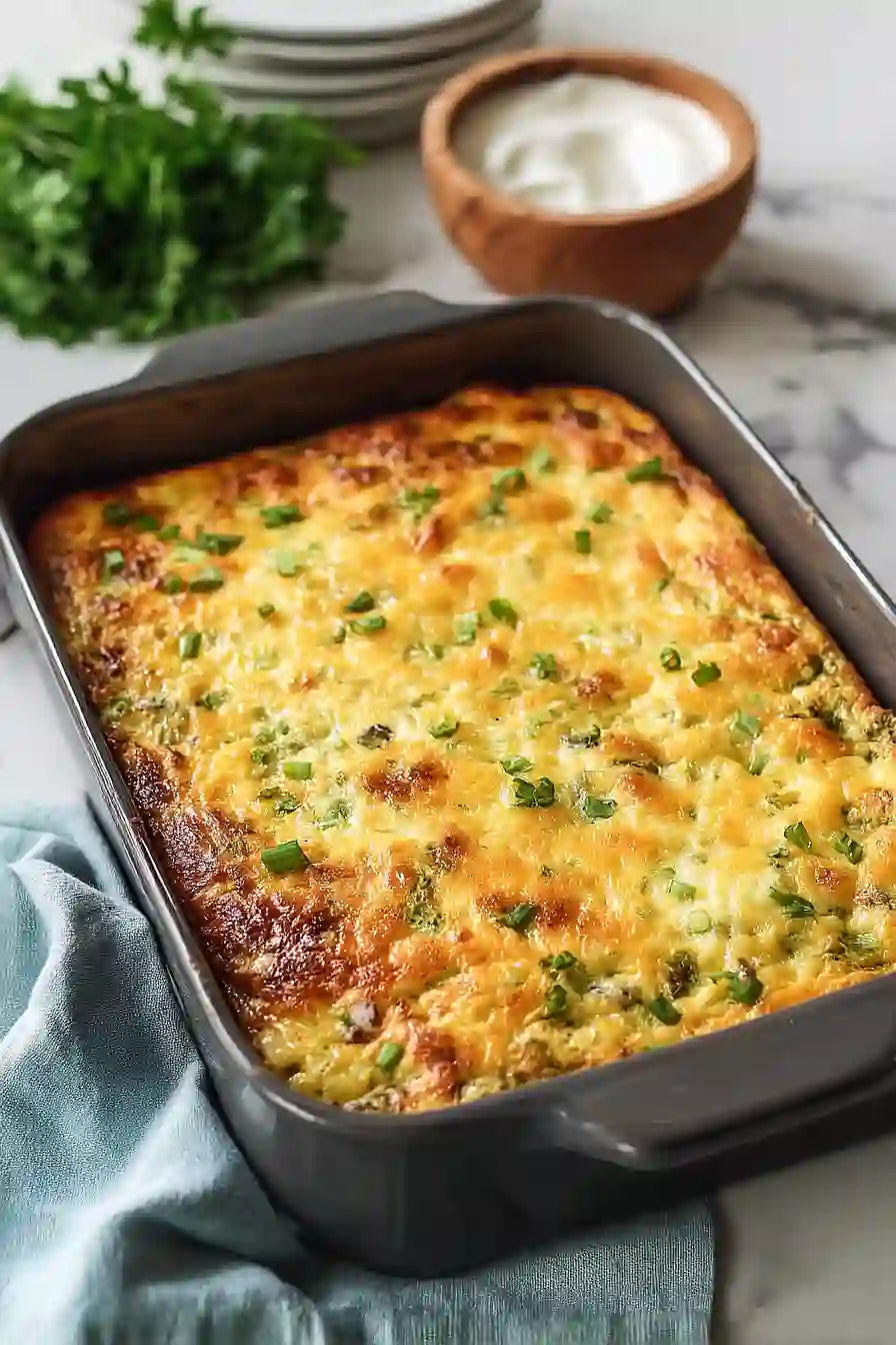 greek yogurt egg bake