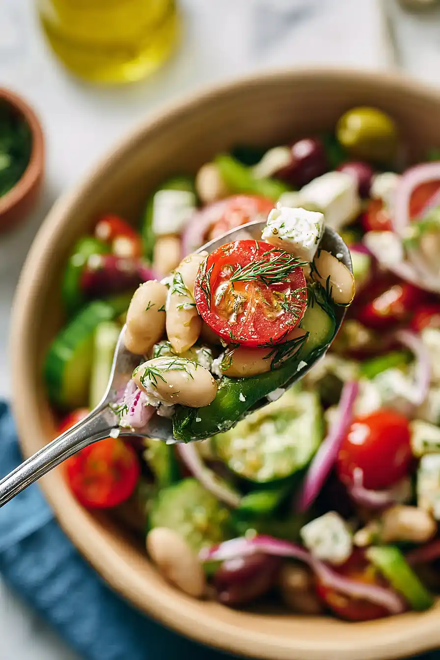 greek bean salad