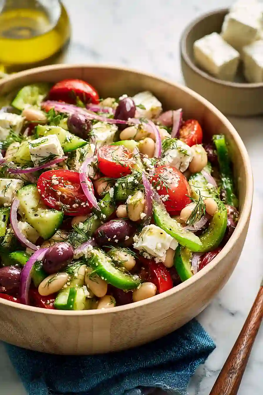 greek bean salad