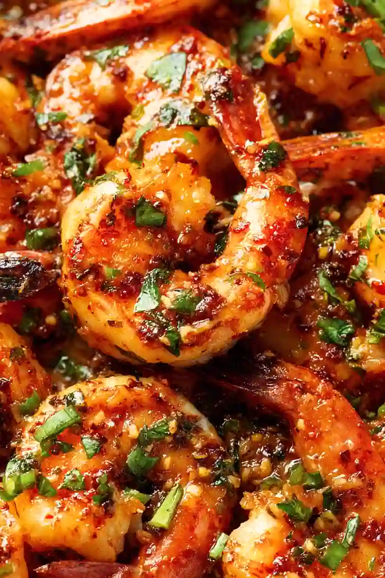 hawaiian-style garlic butter shrimp