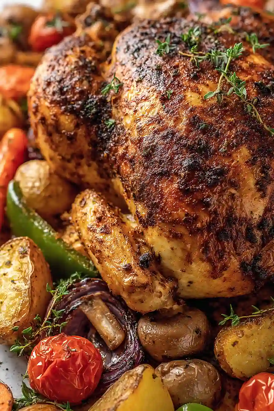 mediterranean roast chicken