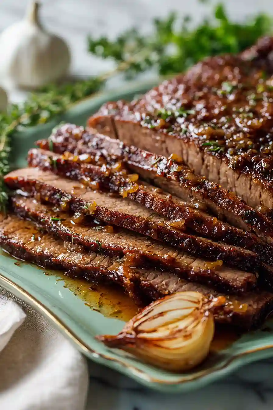 thyme and garlic brisket
