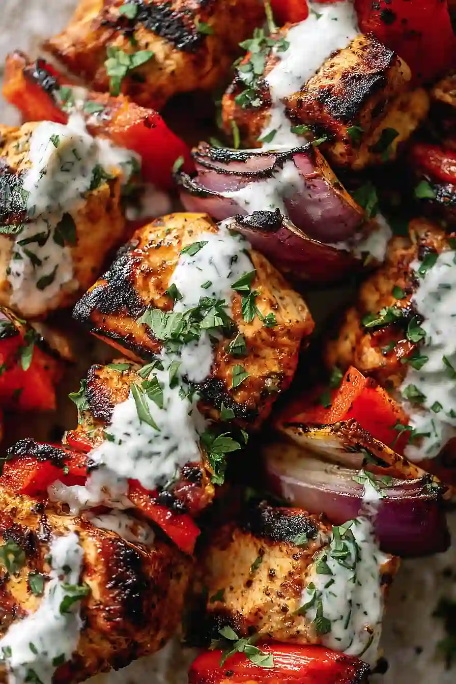 mediterranean chicken kabobs