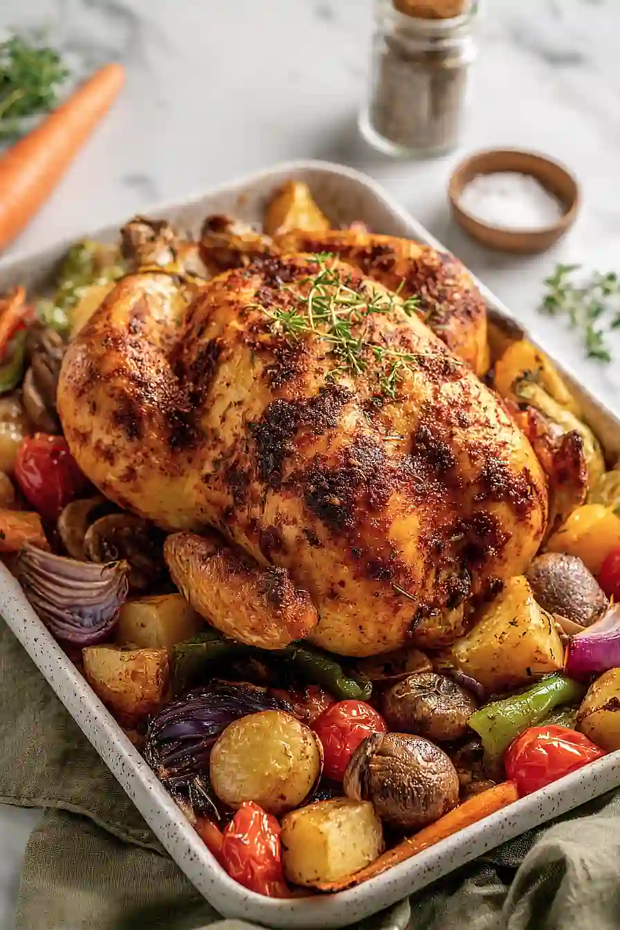 mediterranean roast chicken