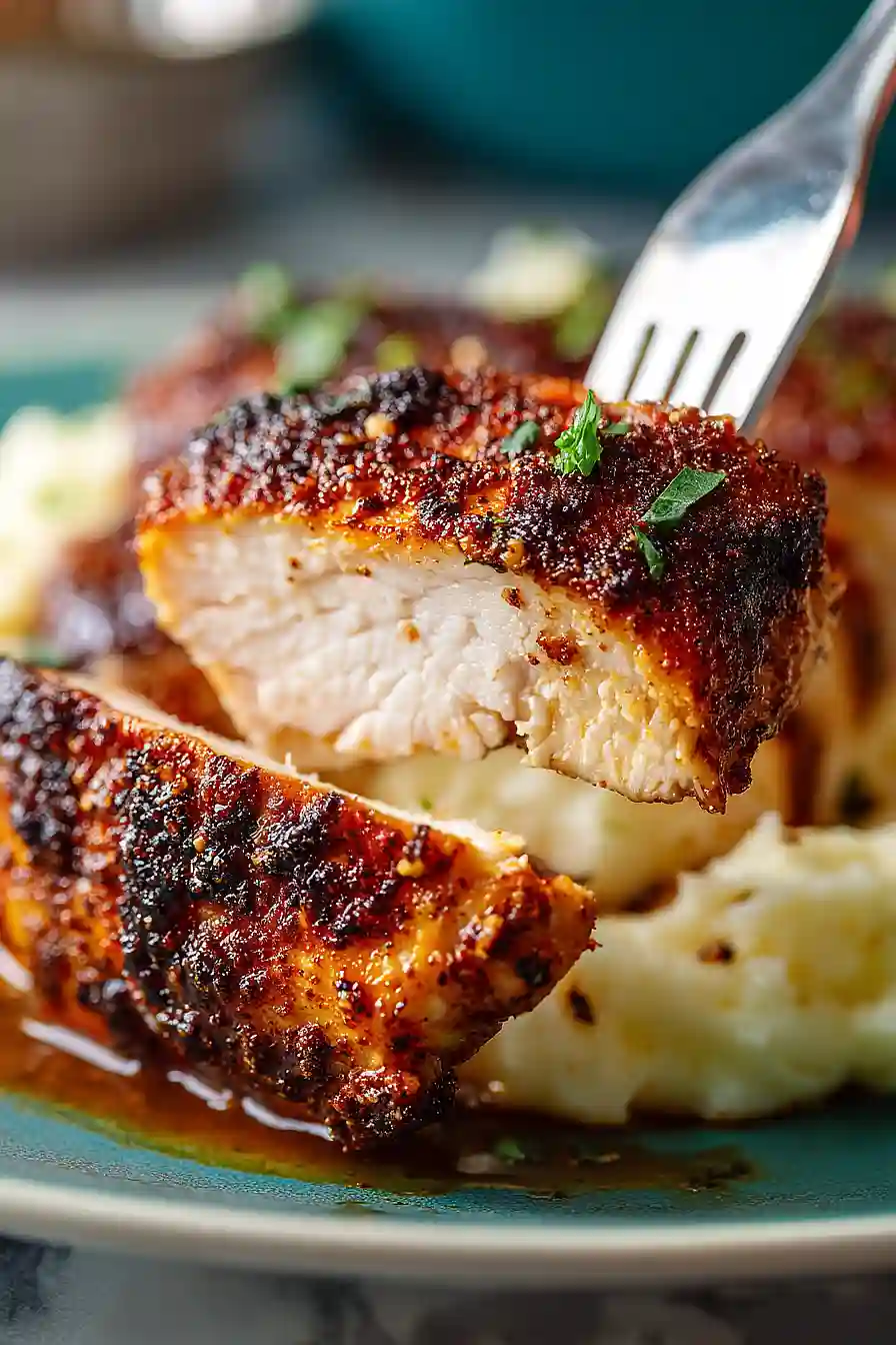 baked blackened chicken