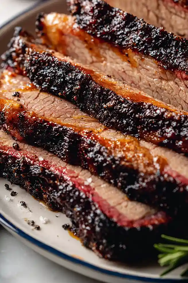 texas style smoked beef brisket