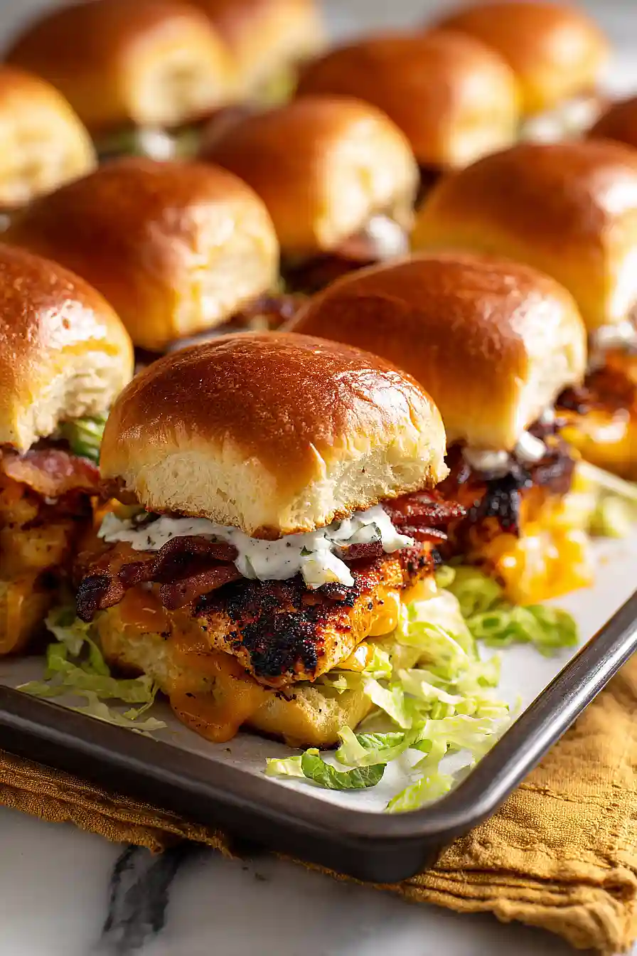 blackened chicken bacon ranch sandwich